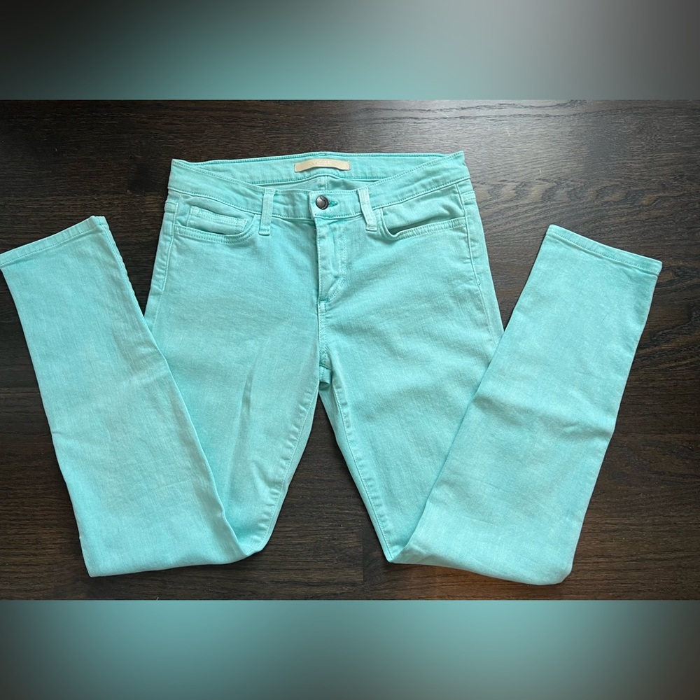 Joe's Straight Ankle Jeans Aqua Sz 29